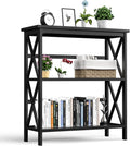 White 3-Tier Wooden Bookshelf N466