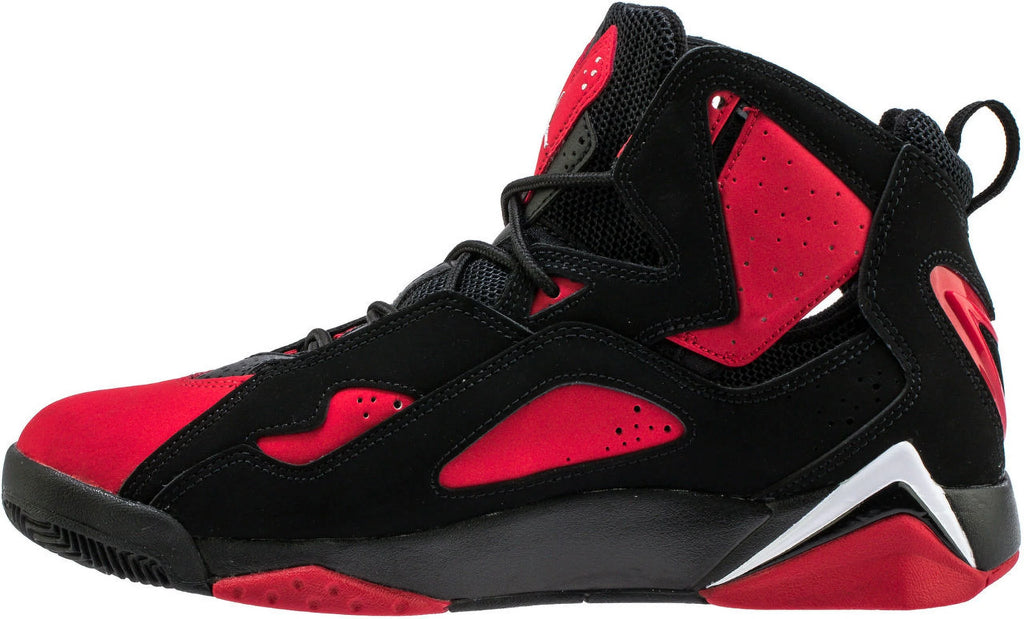 Men True Flight Black Chrome-University Red Size 8.5 US J3450