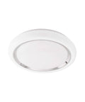 White Chrome LED Flush Mount Ceiling Light R644215