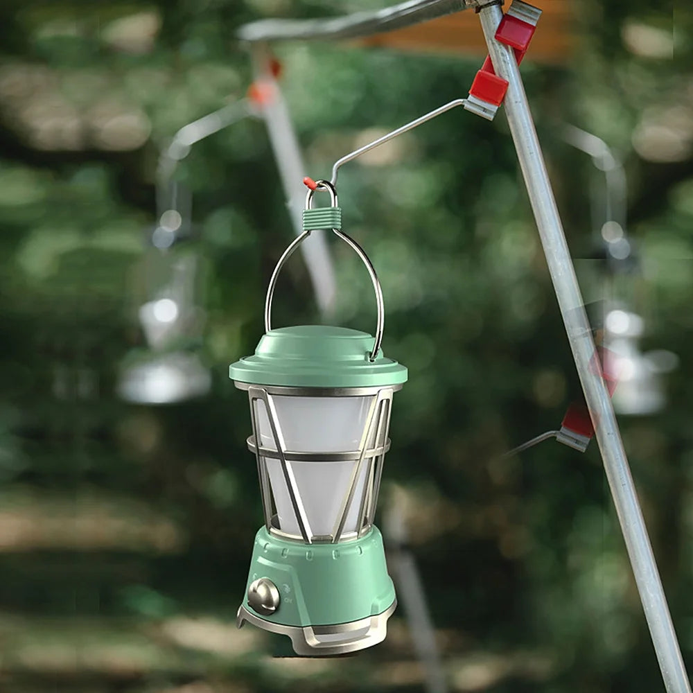 Vintage USB Rechargeable Hanging Lantern LED Night Light S542160