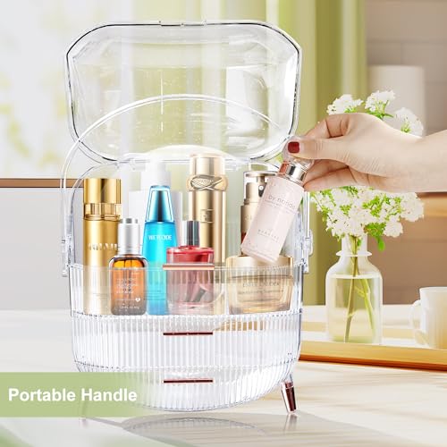 Crystal White Makeup Organizer Y62134