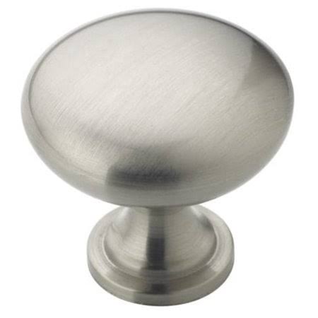 Satin Nickel Mushroom Cabinet Knob N64381