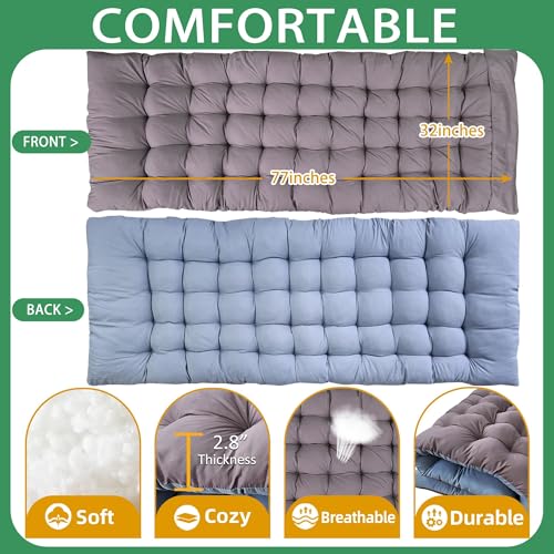 Folding Cot with Thick Pad Heavy Duty Oxford with Carry Bag J556