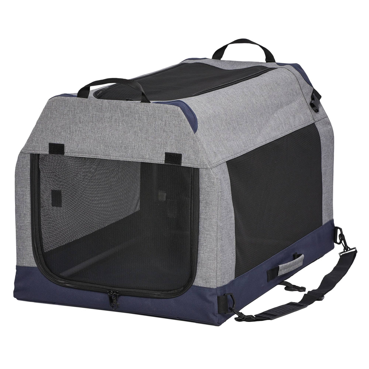 Gray Medium Dog Tent Crate N25656