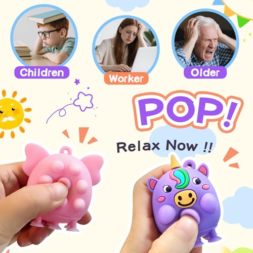 Advent Calendar 3D Pop Animal Fidget Toys Q397