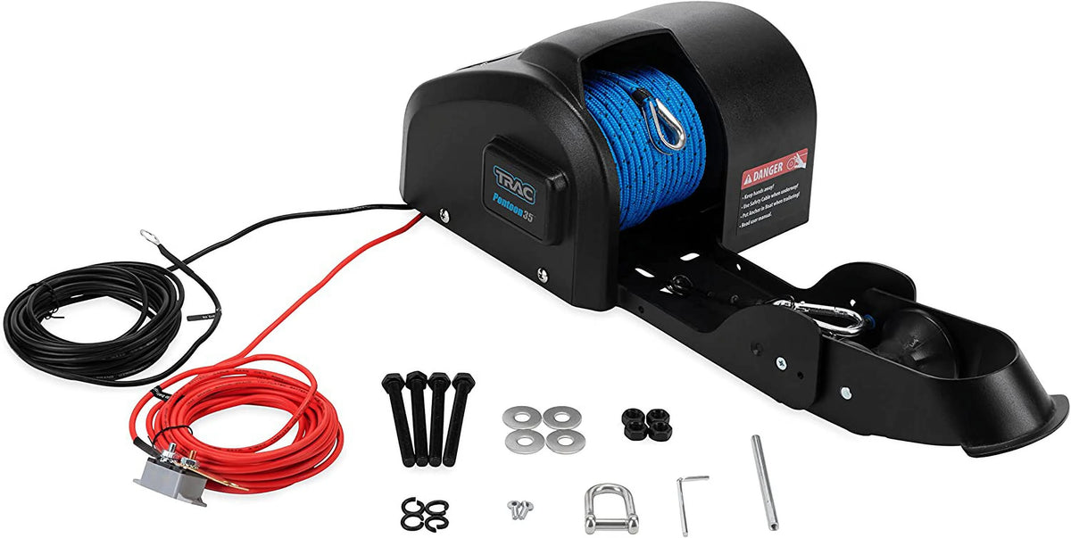 Electric Anchor Winch with 100-feet Anchor Rope S5062