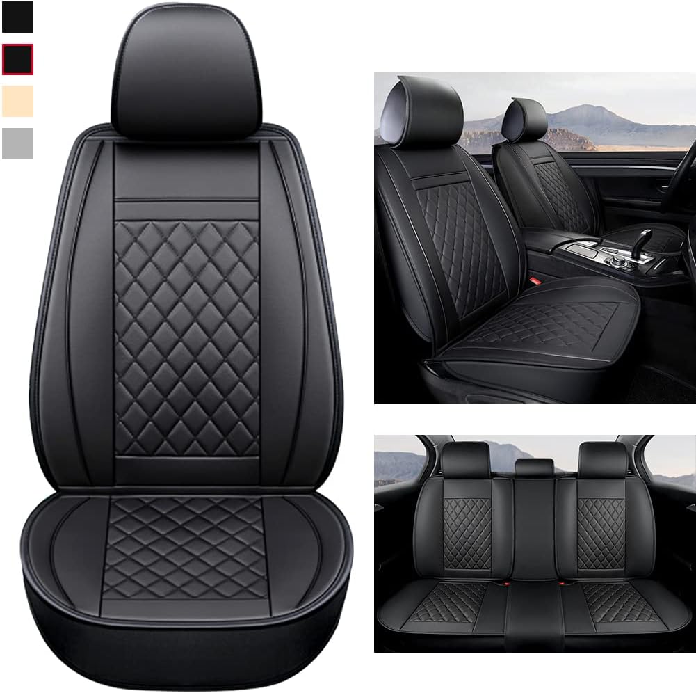 Gray Car Seat Covers Full Set F464