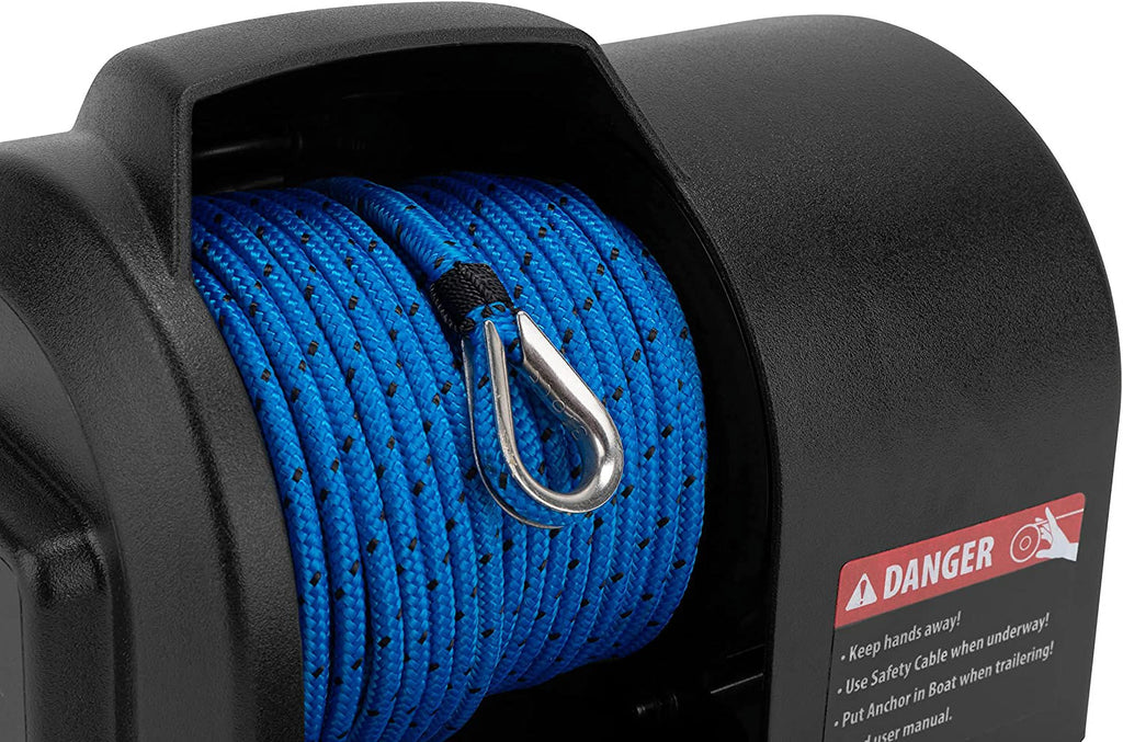 Electric Anchor Winch with 100-feet Anchor Rope S5062