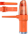 Orange 60000 RPM 2-in-1 Compressed Air Duster & Vacuum P8750