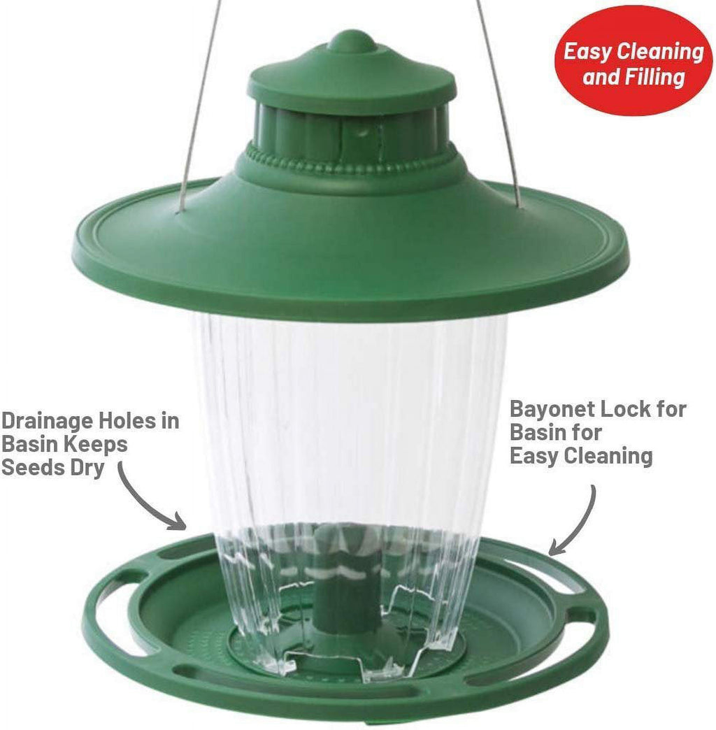 Green Lantern-Style Wild Bird Feeder L79823