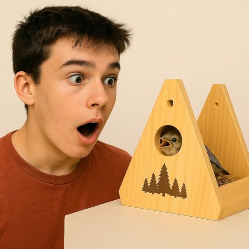 Cedar Wood Large Open Bird House Nestbox X99205