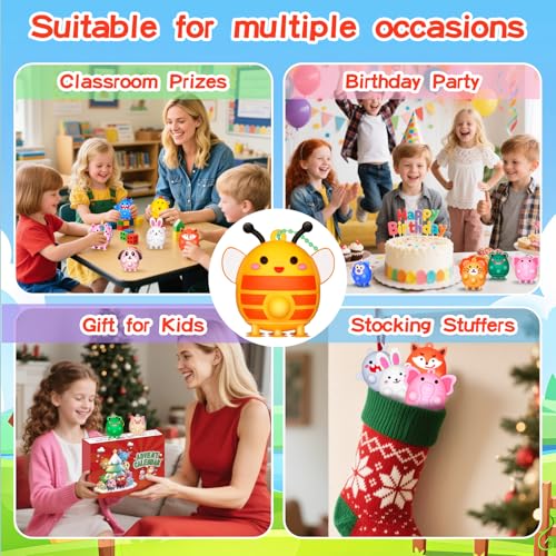 Advent Calendar 3D Pop Animal Fidget Toys Q397