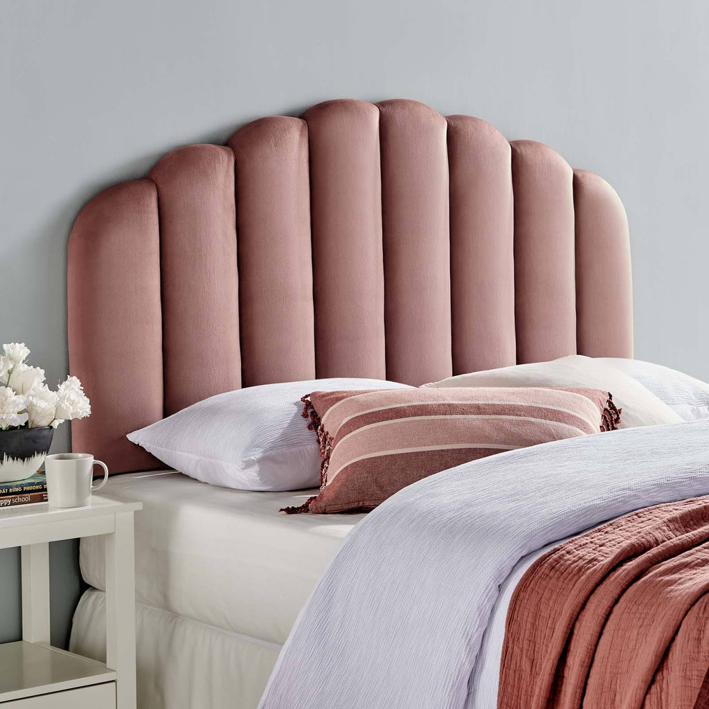 Teal Performance Velvet Headboard N215123