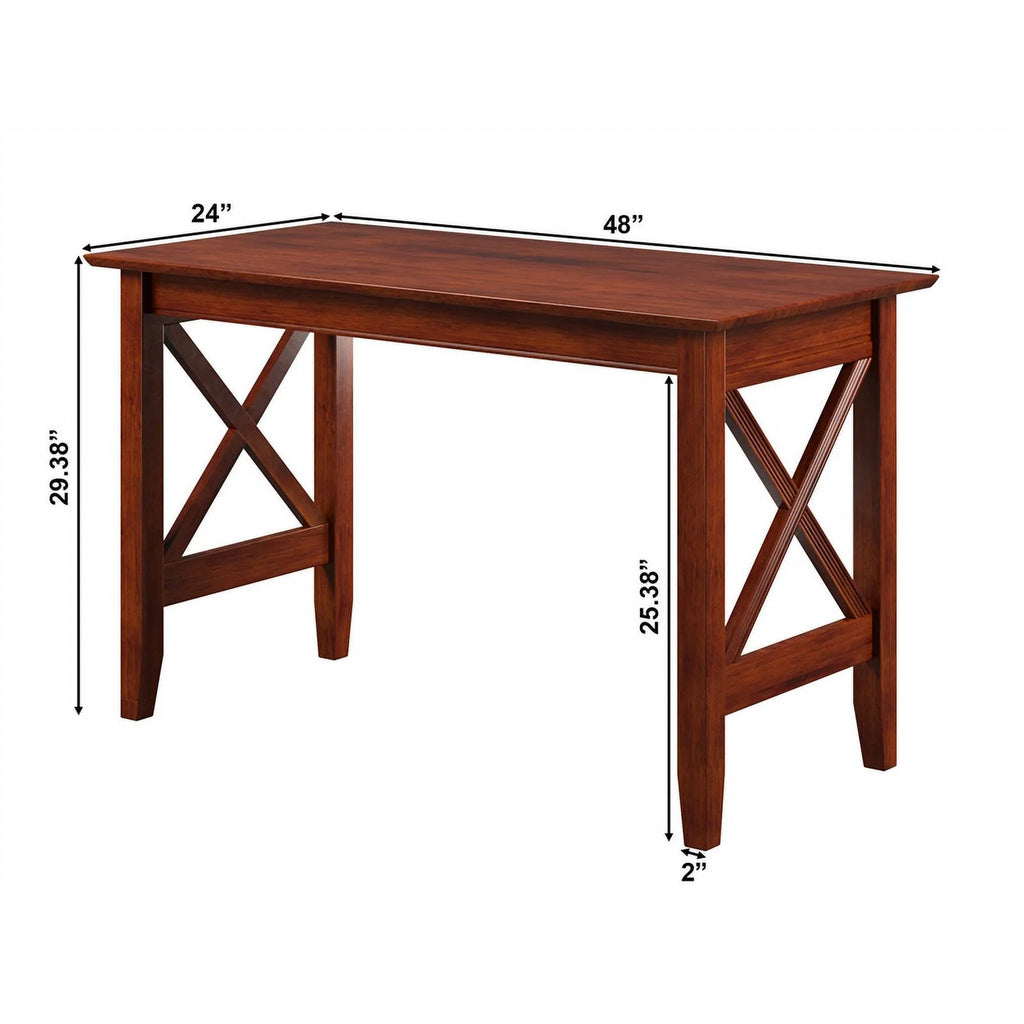 Solid Wood Writing Desk in Walnut F4764