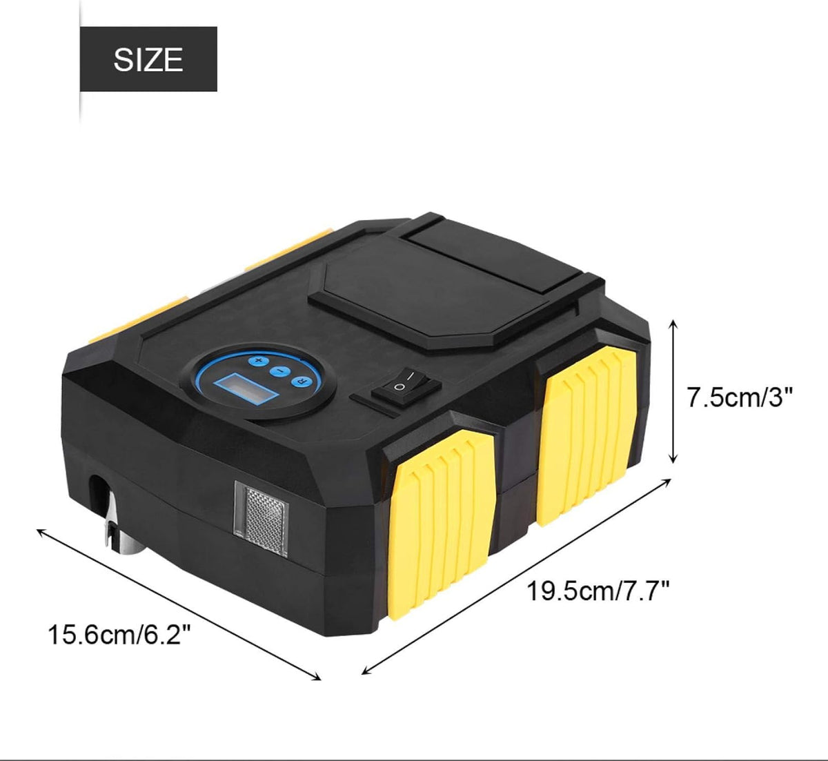 12V Portable Air Compressor Tire Inflator 150PSI C1341