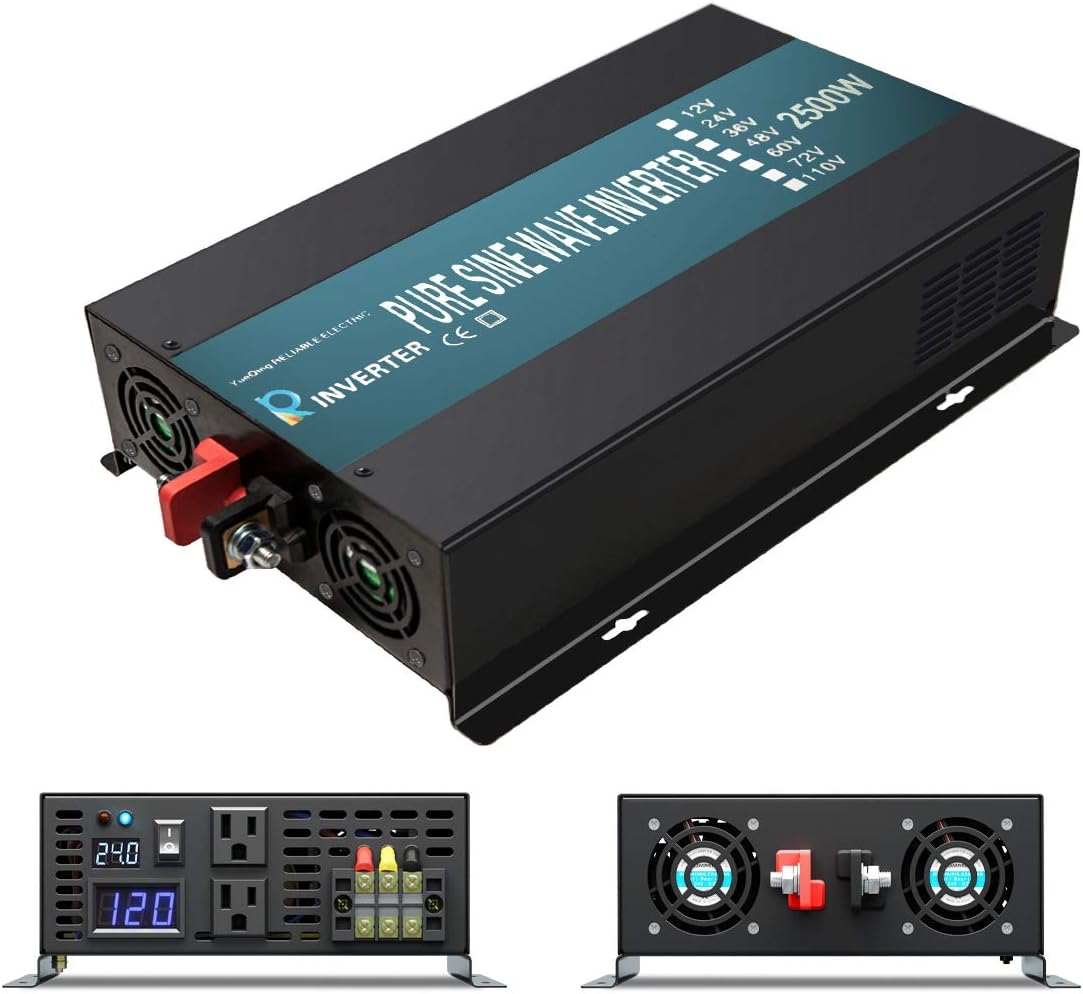 2500 watt 12V Pure Sine Wave Power Inverter S668291