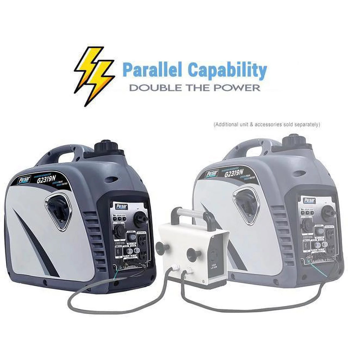 2300 Peak Watt Digital Inverter Generator with 80cc OHV Engine G440350