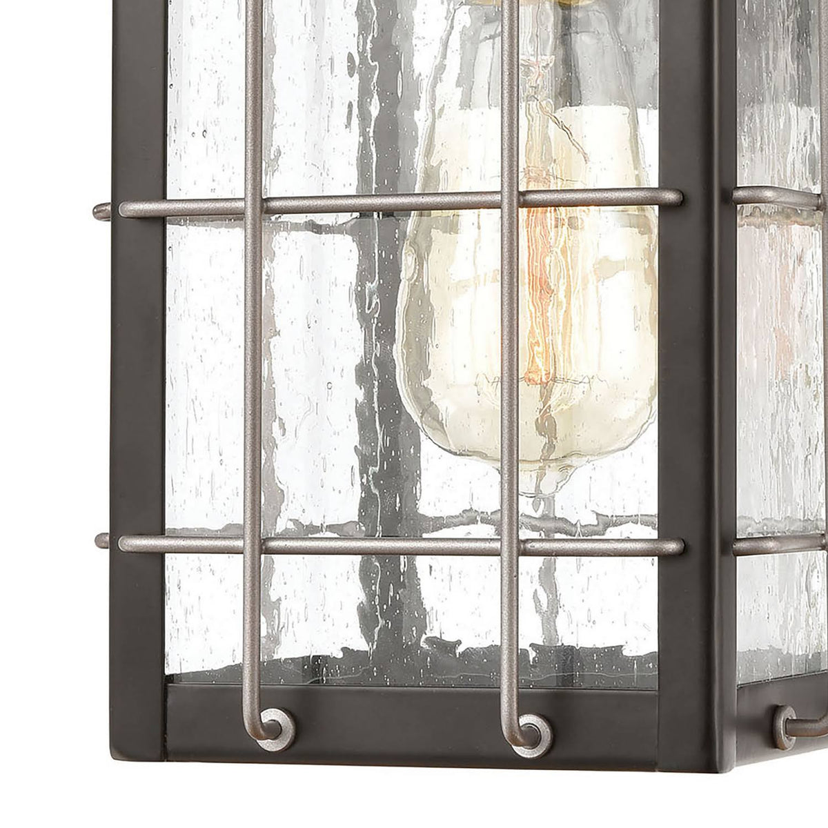 Matte Black 1-Light Sconce N799