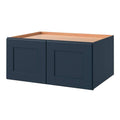 Navy Square Door Wall Cabinet N751499