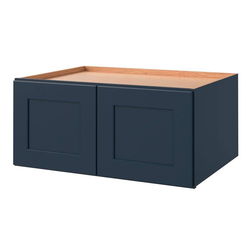 Navy Square Door Wall Cabinet N751499