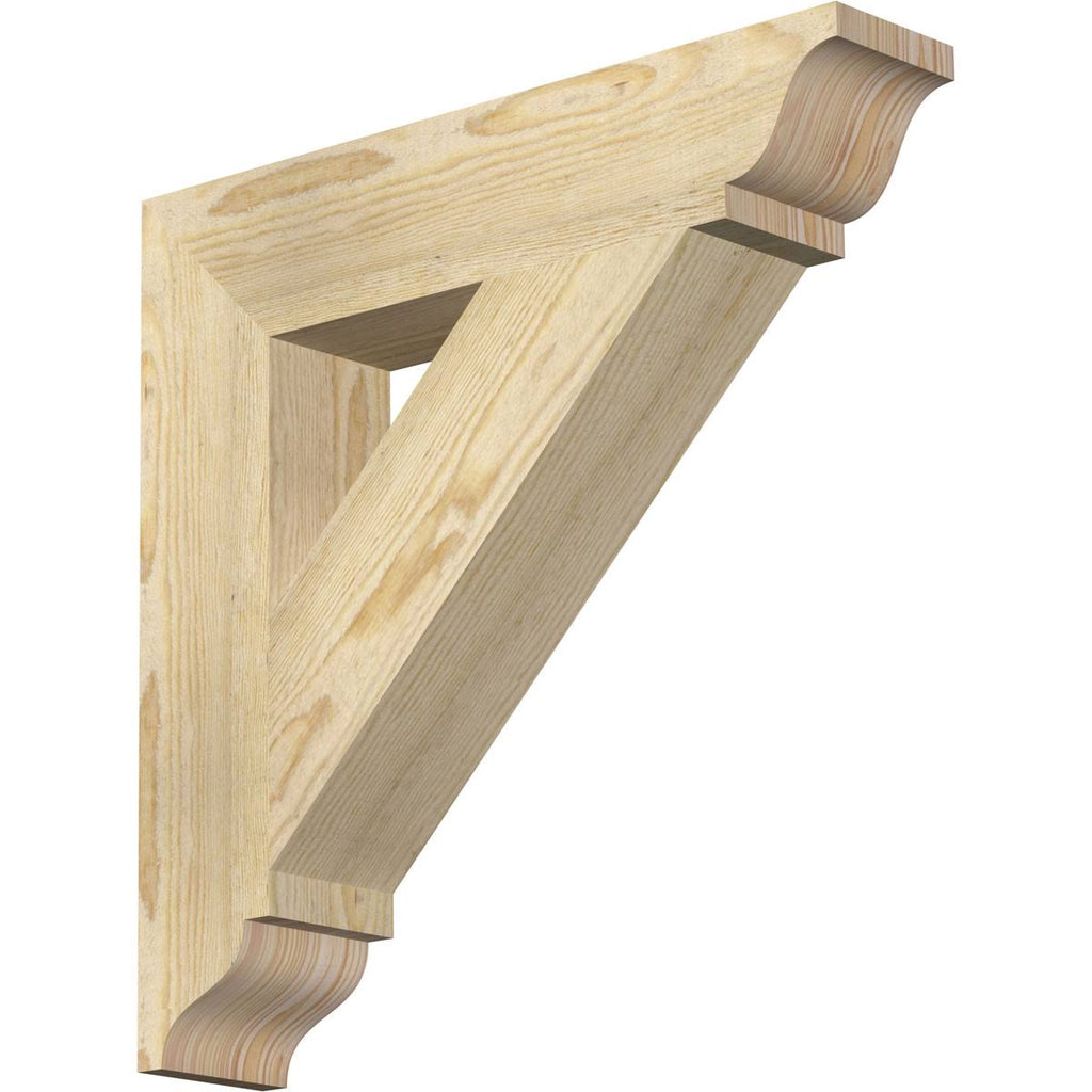 Rough Sawn Douglas Fir Bracket A286