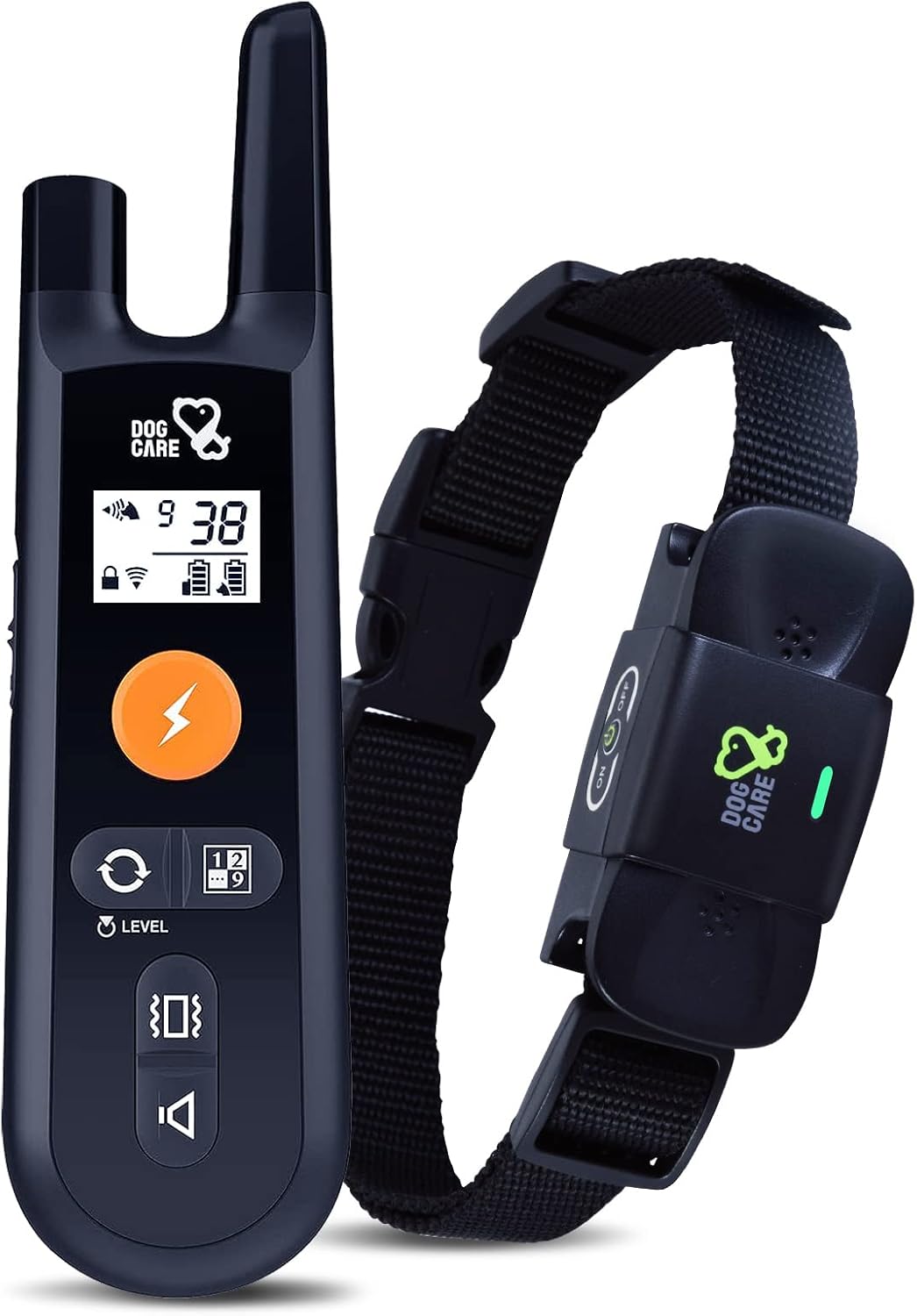 Dog Training Collar with Remote, Beep Vibration Static Modes, Pack of 2 M388316