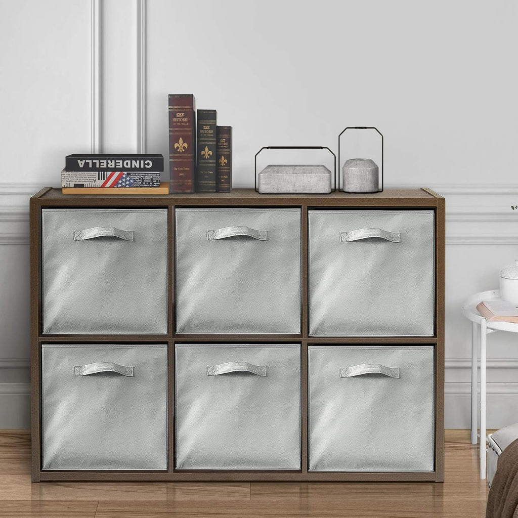 Espresso or White Cube Storage Bookcase C487