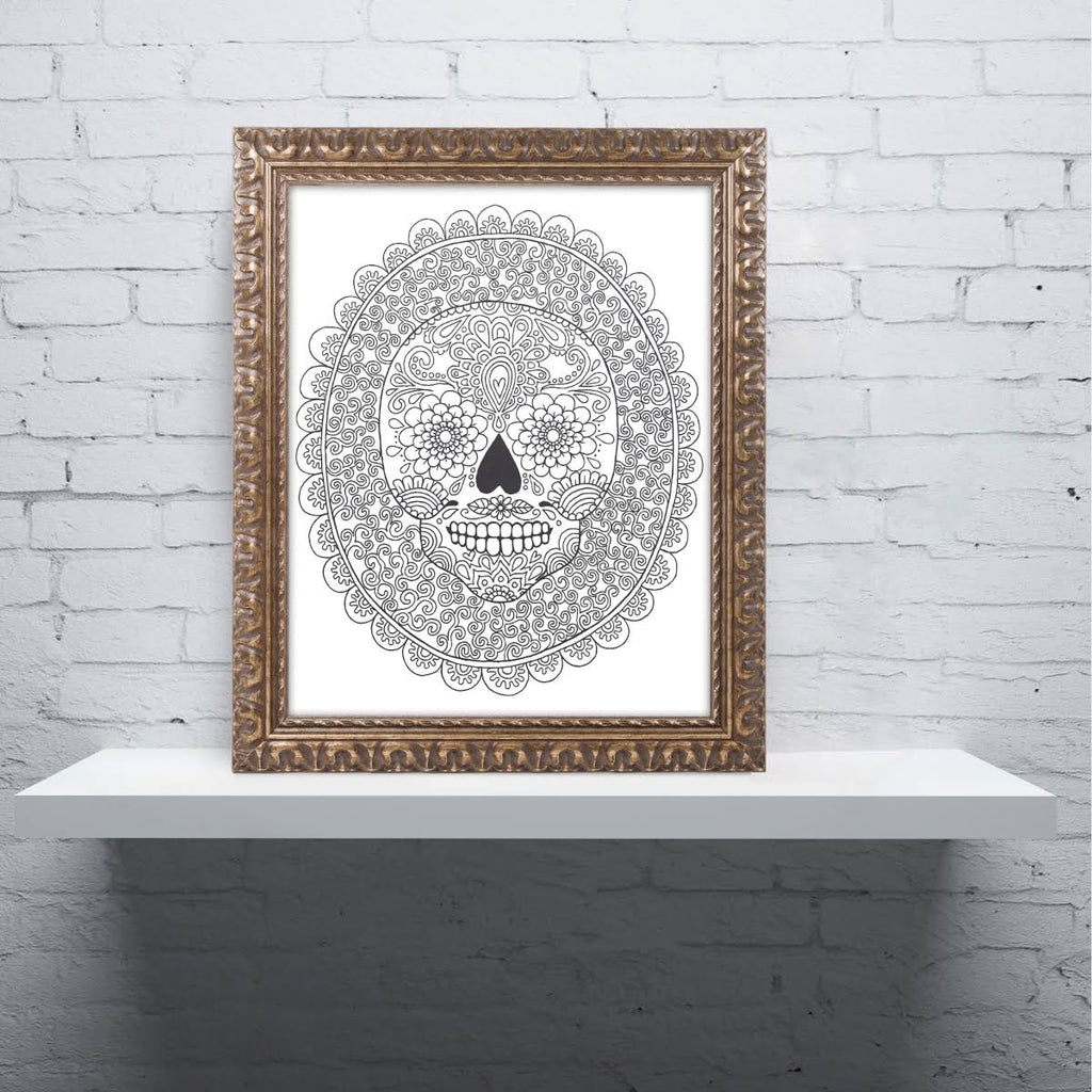 Gold Ornate Frame 11x14-Inch Art T337