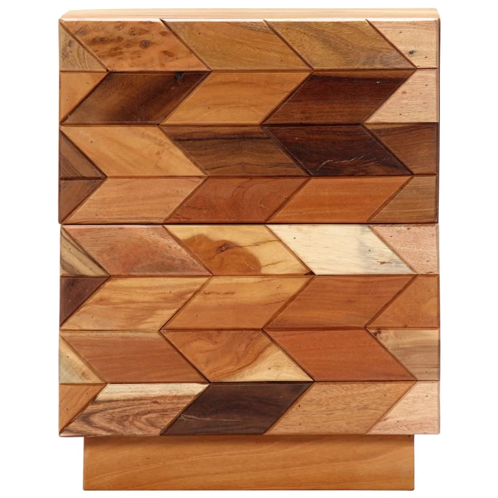 Bedside Cabinet Solid Reclaimed Wood H321245