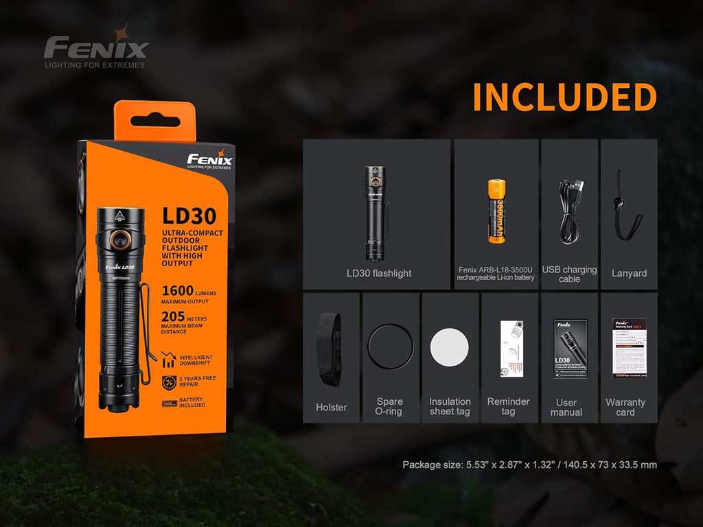 1600 Lumen LED Tactical Flashlight P4526
