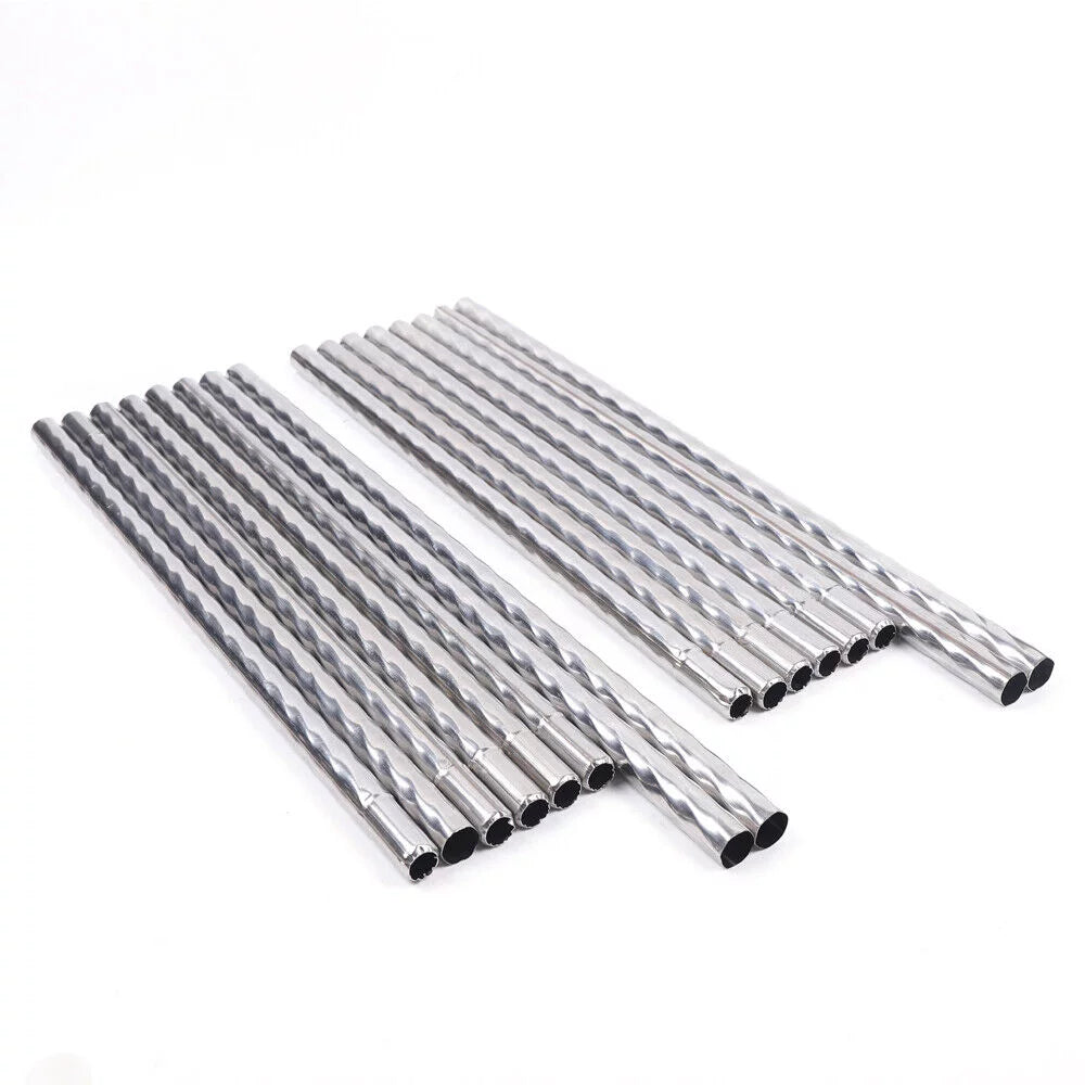 Detachable Silver Stainless Steel Bedding Canopy Frame L883288