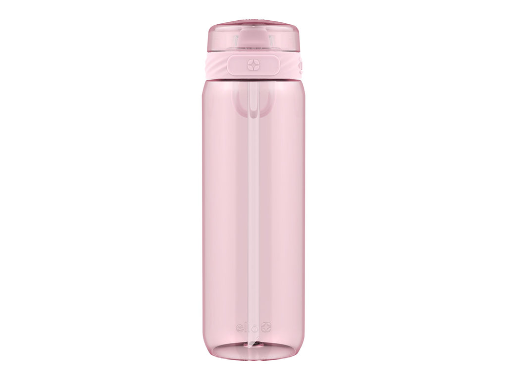 28 oz BPA-Free Tritan Plastic Water Bottle with Silicone Straw B1838