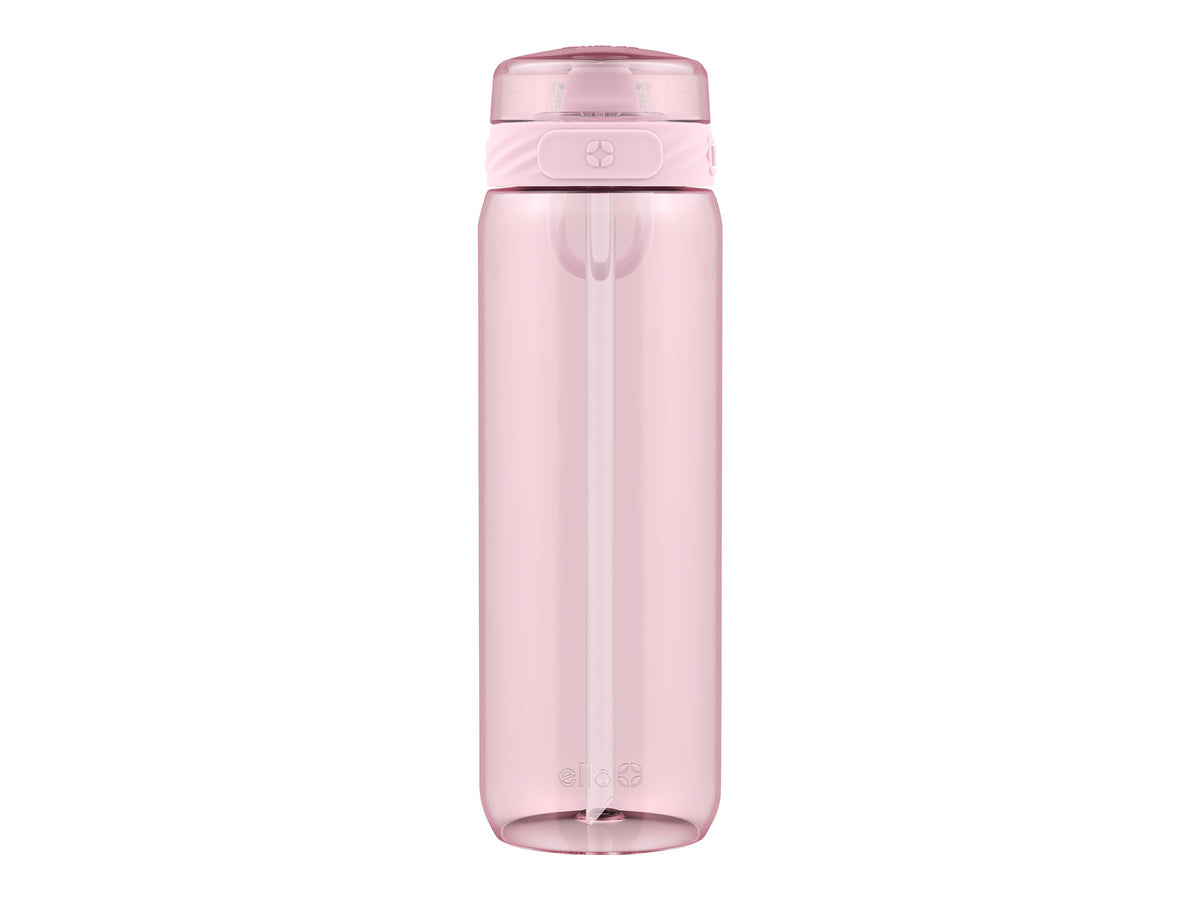 28 oz BPA-Free Tritan Plastic Water Bottle with Silicone Straw B1838