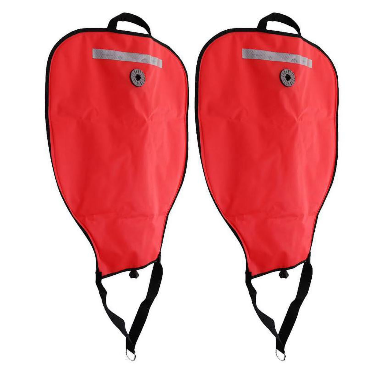 2 Pack 50lbs Underwater Salvage Lift Bag - Red N106