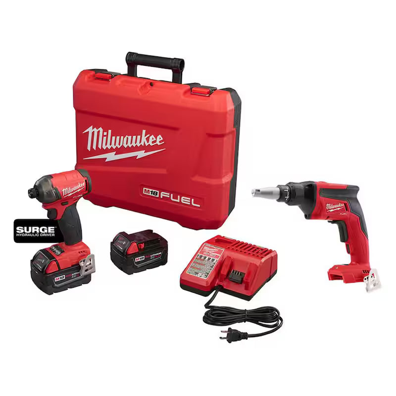 18V Lithium-Ion Brushless Cordless 1/4 in. Hex Impact Driver Kit Y8566