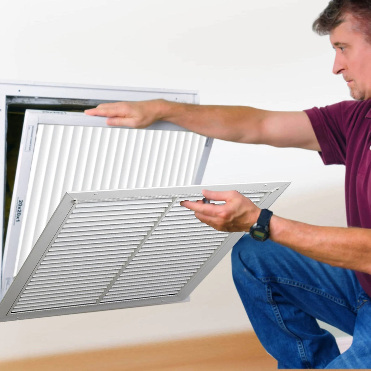 14x14x1 Electrostatic Air Filter 4 Pack H150942