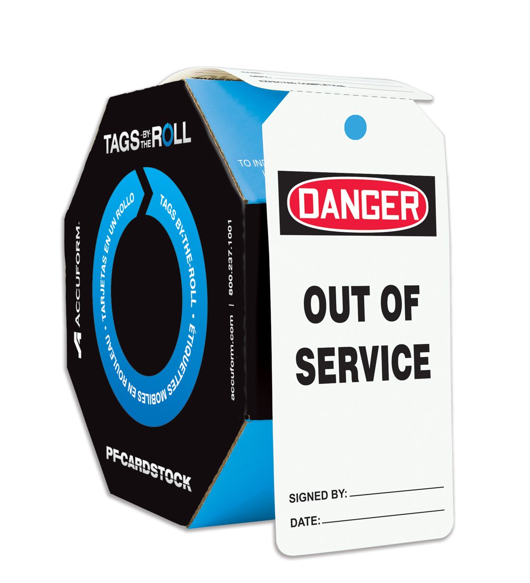 Danger Out of Service Tags O3542