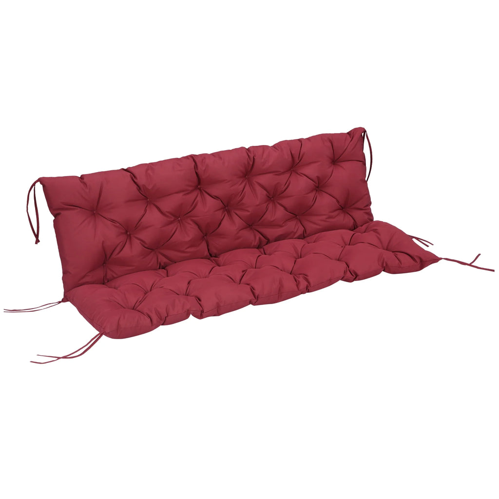 3 Seater Outdoor Bench Swing Chair Cushions G752