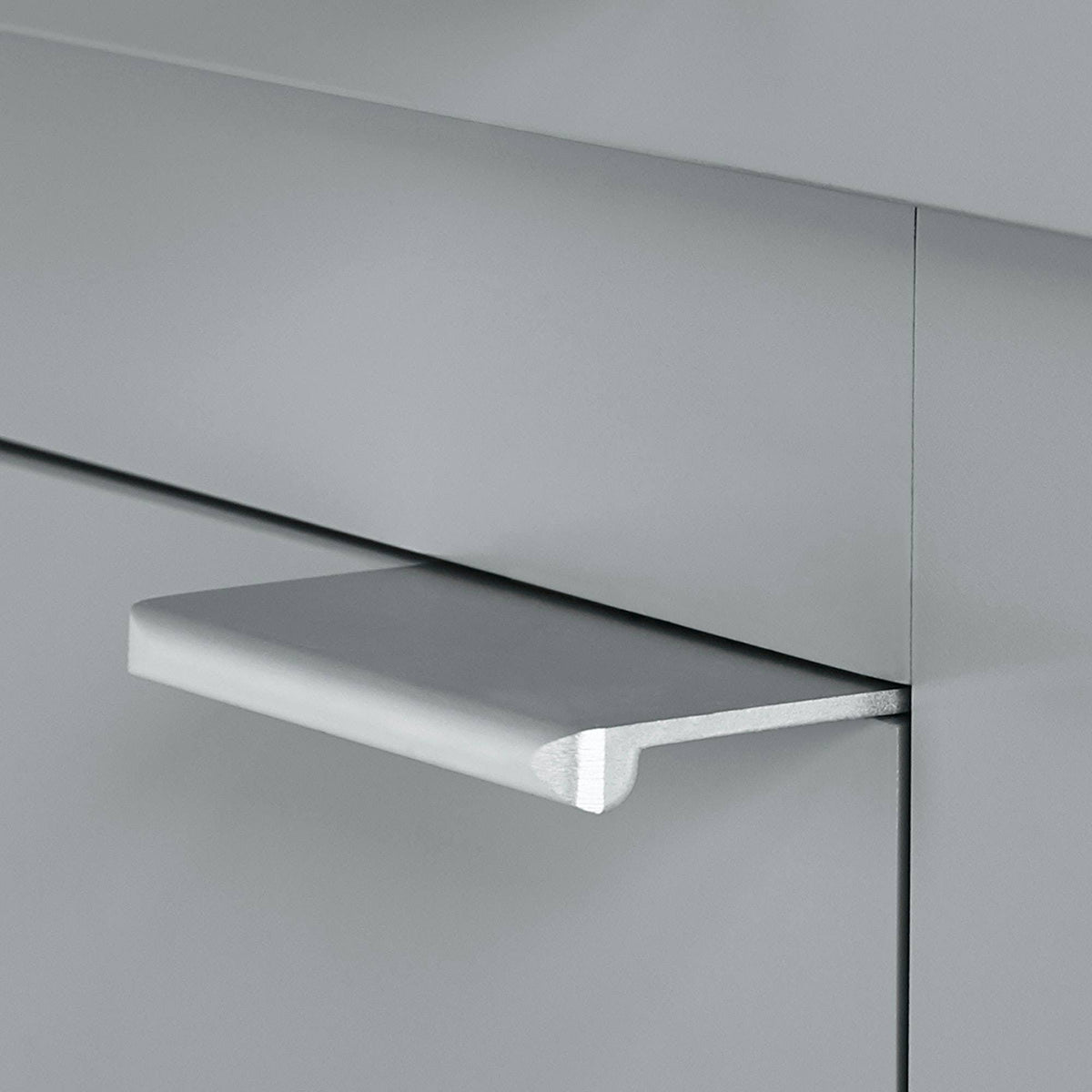Gray Single Door Floor Cabinet V82677
