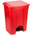 18 Gallon Red Step on Trash Can W821428