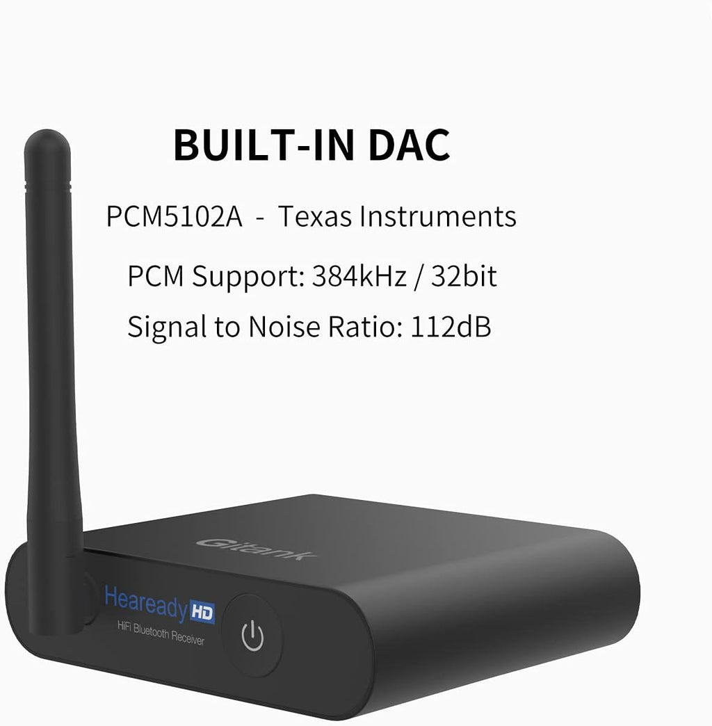 Bluetooth 5.0 Music Receiver with aptX HD S237
