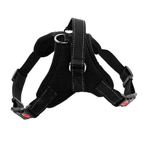 Adjustable Reflective No-Pull Padded Dog Harness with Leash Set F482269