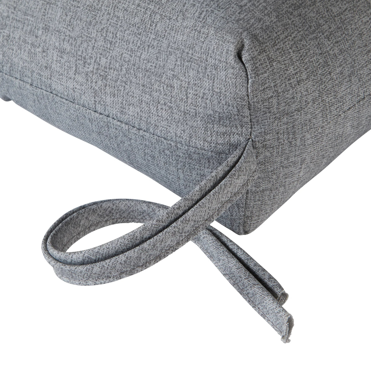 Heather Gray 44 x 22 in. Outdoor High Back Chair Cushion K3776