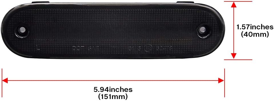 Smoked LED Side Marker Lights for Mazda Miata/MX-5 4Pcs G593