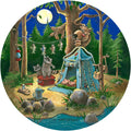 Black Vinyl Spare Tire Cover P6421