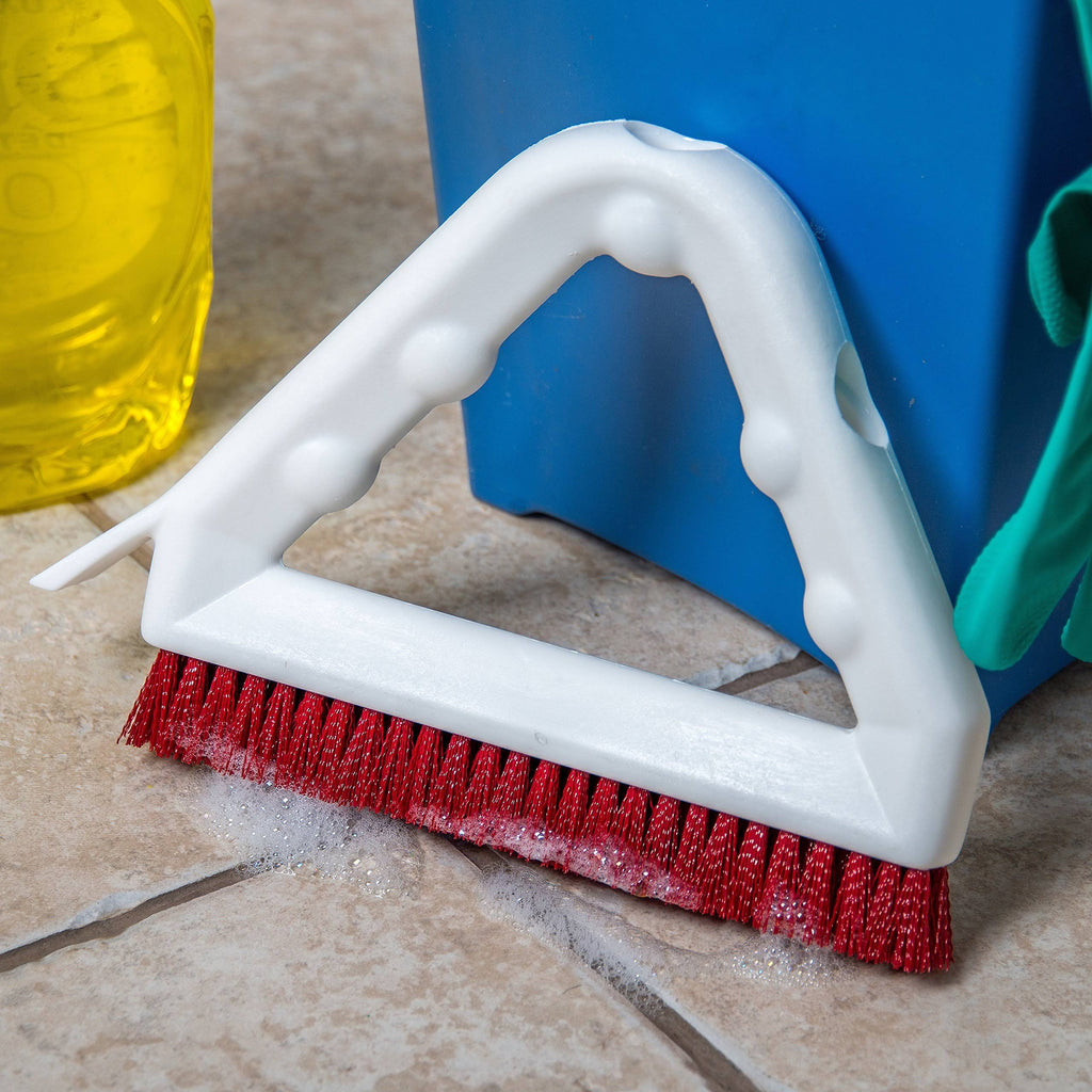 Tile and Grout Brush with Scraper X1732