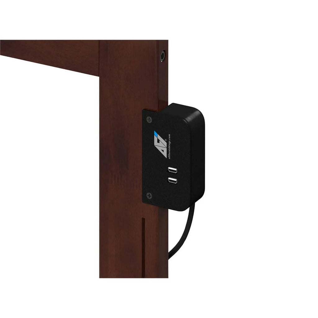Solid Wood Writing Desk in Walnut F4764