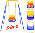 3 in 1 Toddler Swing Set with 4 Sandbags W2845