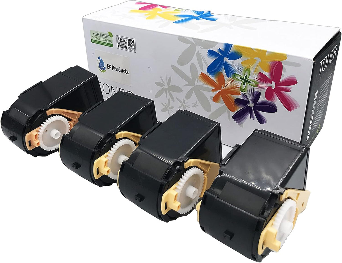 Black Yellow Magenta Cyan Toner Cartridge 4-Pack I1737