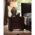 2 Drawer Nightstand in Cappuccino P909